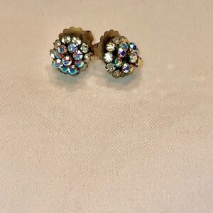 Sorrelli Iridescent Crystal Cluster Earrings